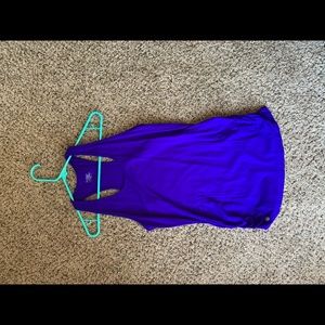 Athleta blue tank top